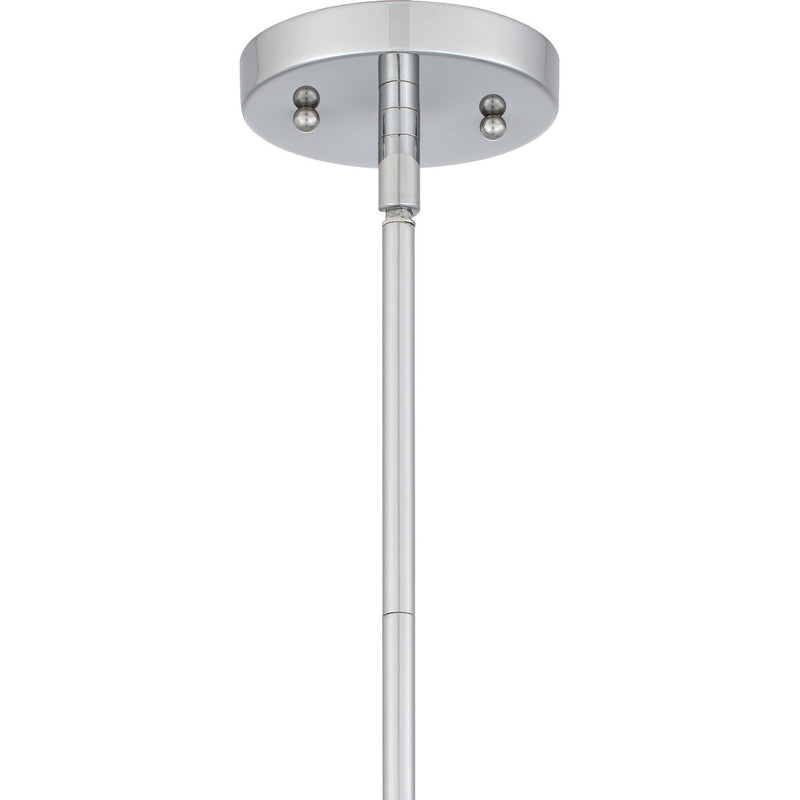 Quoizel GIB2820C Four Light Pendant, Polished Chrome