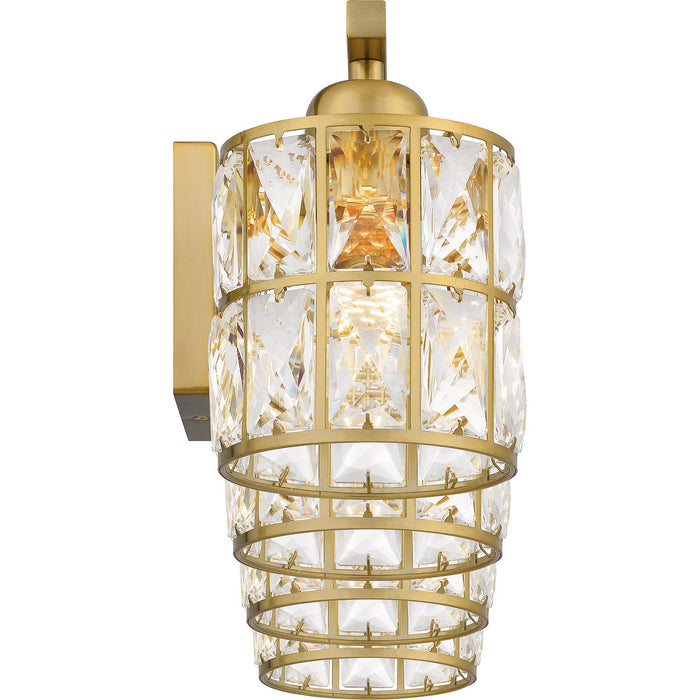 Quoizel GIB8630AB Four Light Bath, Aged Brass
