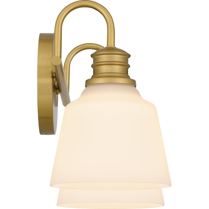 Quoizel HIN8614AB Two Light Bath, Aged Brass