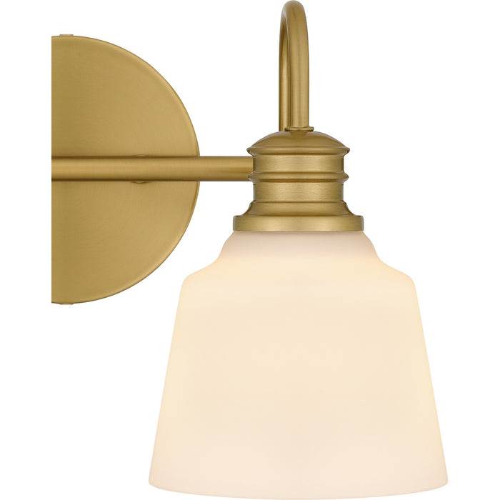 Quoizel HIN8614AB Two Light Bath, Aged Brass