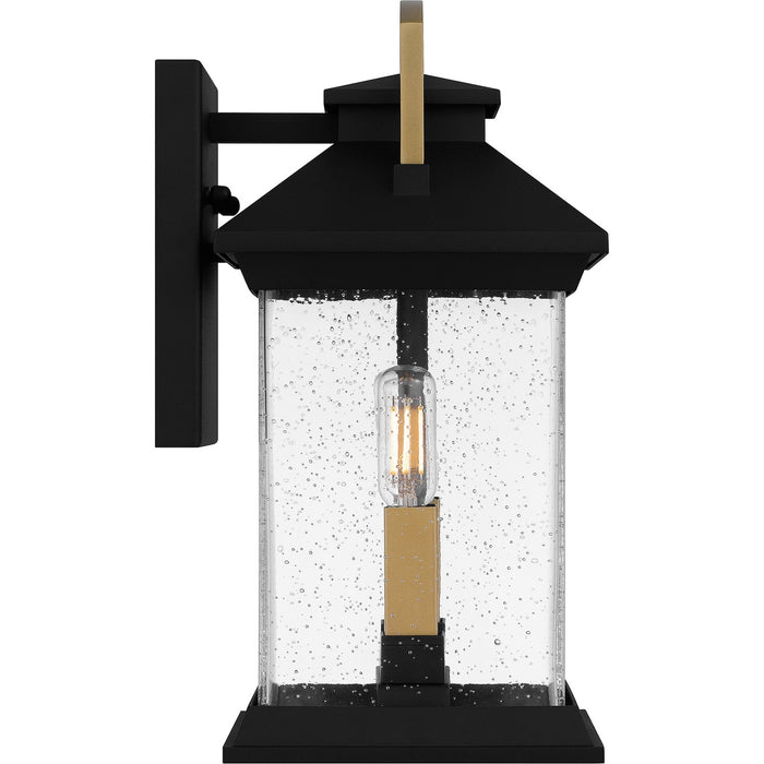 Quoizel HND8206EK Two Light Outdoor Wall Mount, Earth Black