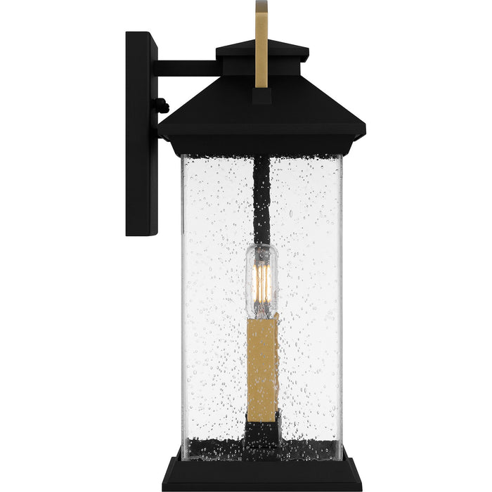 Quoizel HND8306EK Two Light Outdoor Wall Mount, Earth Black