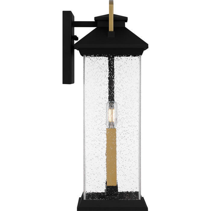 Quoizel HND8406EK Two Light Outdoor Wall Mount, Earth Black