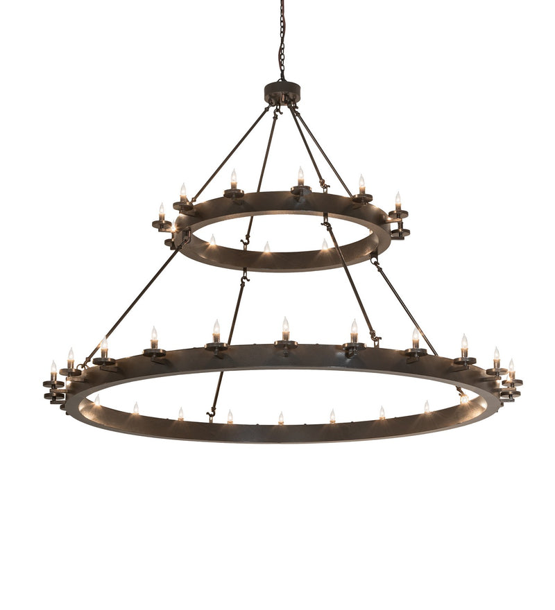 Meyda Tiffany 259209 36 Light Chandelier, Timeless Bronze Vein