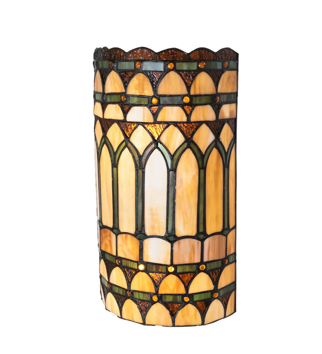 Meyda Tiffany 259935 Two Light Wall Sconce, White