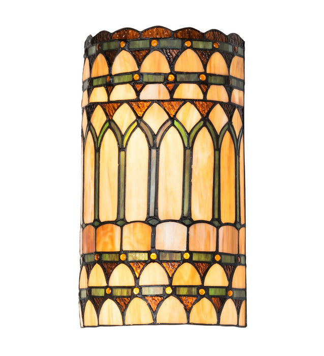 Meyda Tiffany 259935 Two Light Wall Sconce, White