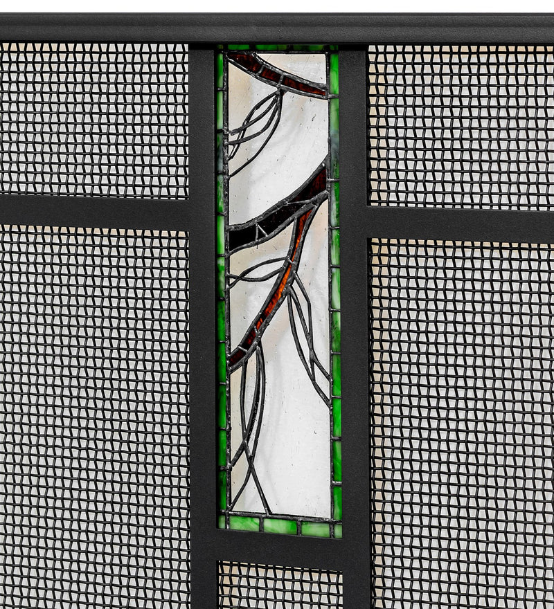 Meyda Tiffany 267284 Fireplace Screen, Wrought Iron