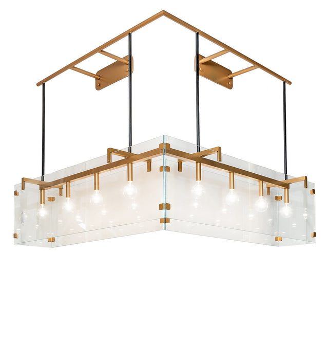 Meyda Tiffany 267544 LED Wall Sconce, Honey Bucket & Jet Black