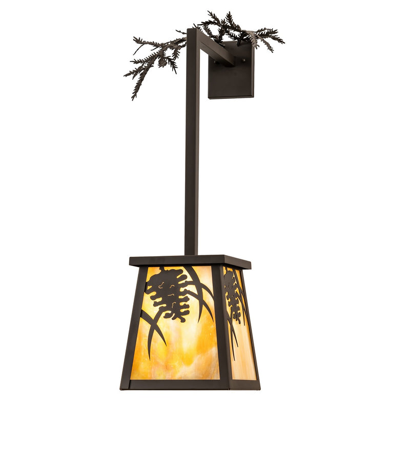 Meyda Tiffany 267686 One Light Wall Sconce, Oil Rubbed Bronze