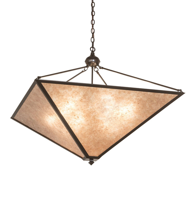 Meyda Tiffany 267772 Six Light Pendant, Timeless Bronze