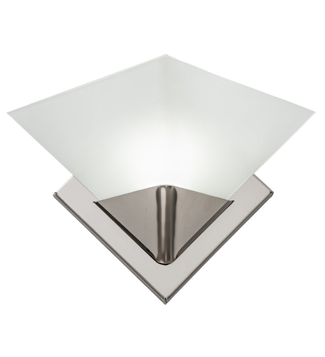 Meyda Tiffany 270677 LED Wall Sconce, Polished Stainless Steel