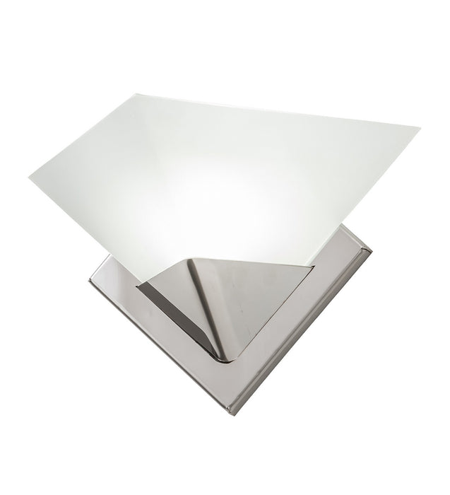Meyda Tiffany 270677 LED Wall Sconce, Polished Stainless Steel