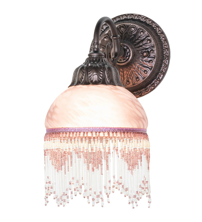 Meyda Tiffany 271132 One Light Wall Sconce, Mahogany Bronze