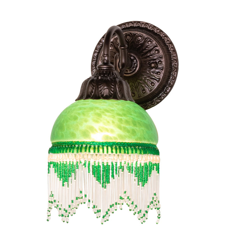 Meyda Tiffany 271133 One Light Wall Sconce, Mahogany Bronze