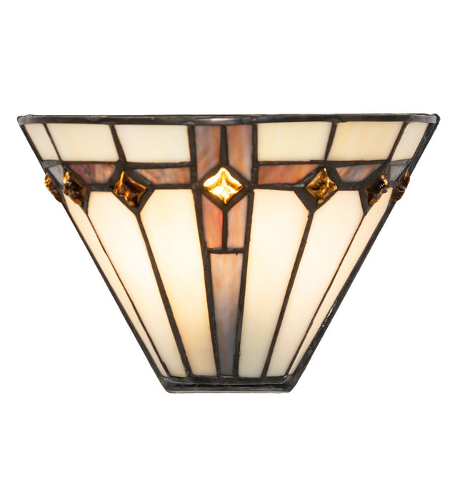 Meyda Tiffany 271310 One Light Wall Sconce, Mahogany Bronze