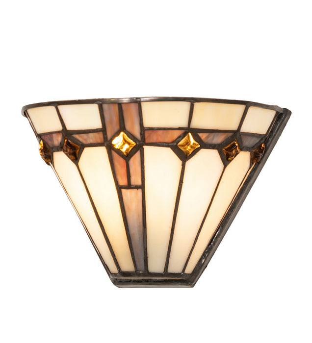 Meyda Tiffany 271310 One Light Wall Sconce, Mahogany Bronze