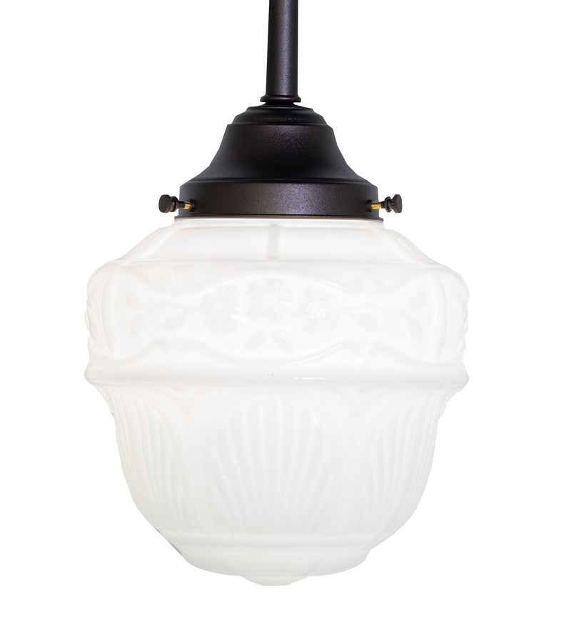 Meyda Tiffany 271846 One Light Mini Pendant, Mahogany Bronze