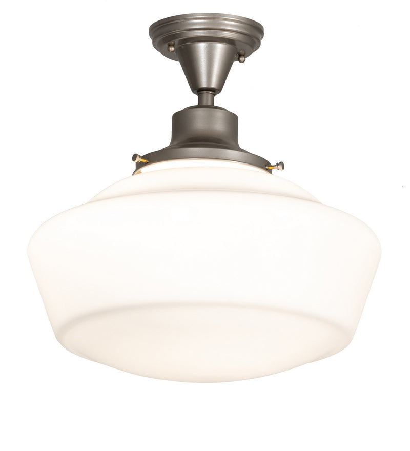 Meyda Tiffany 272015 One Light Pendant, Nickel