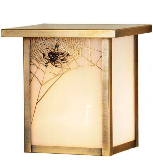 Meyda Tiffany 43343 One Light Wall Sconce, Antique Brass