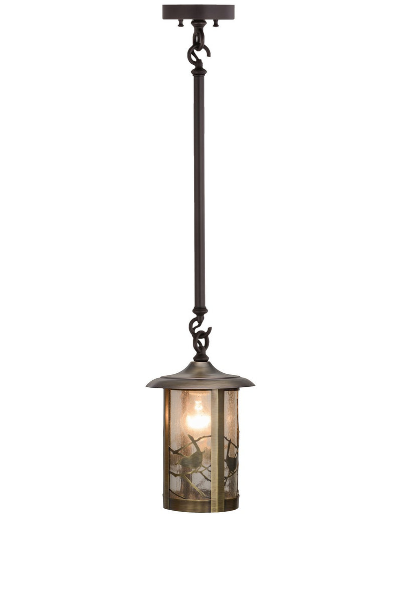 Meyda Tiffany 59571 One Light Pendant, Antique Copper