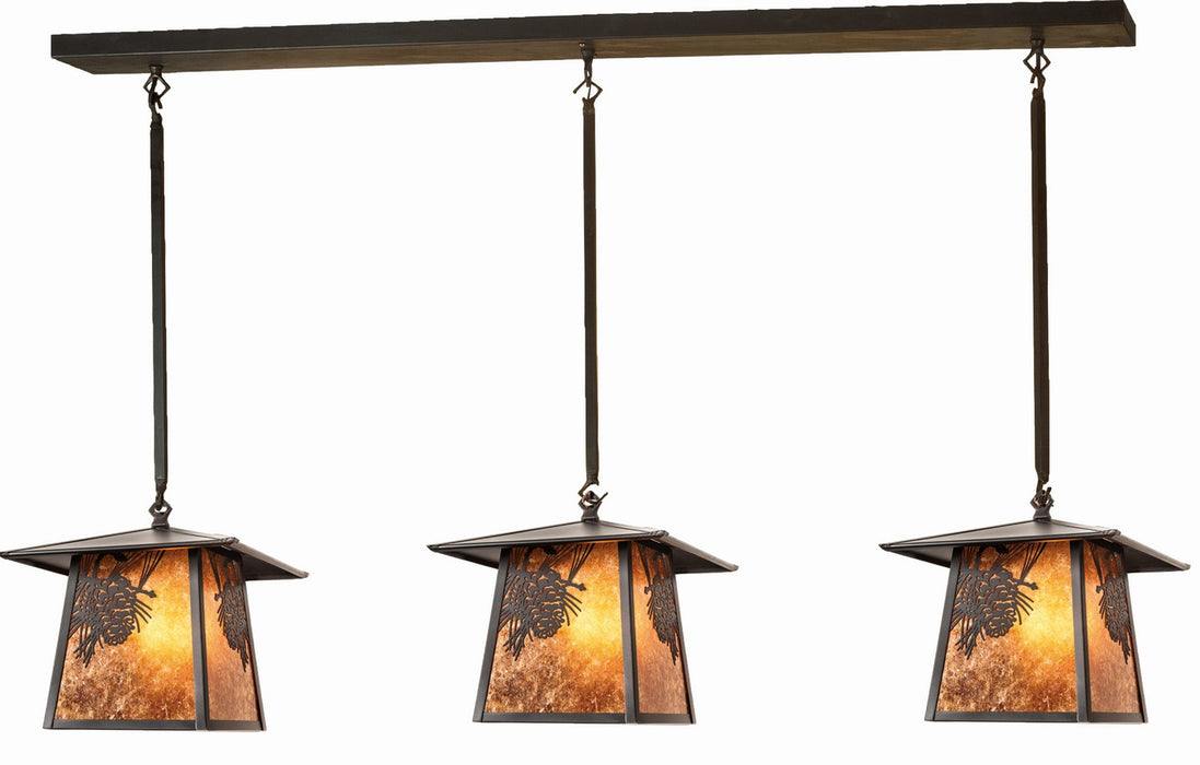 Meyda Tiffany 62668 Three Light Island Pendant