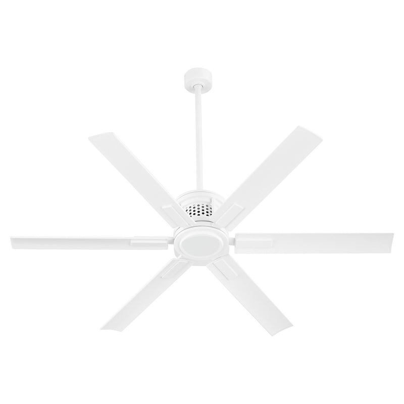 Quorum 10656-8 65" Patio Fan, Studio White