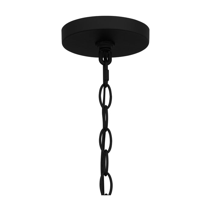 Quoizel HVN1510EK Three Light Pendant, Earth Black