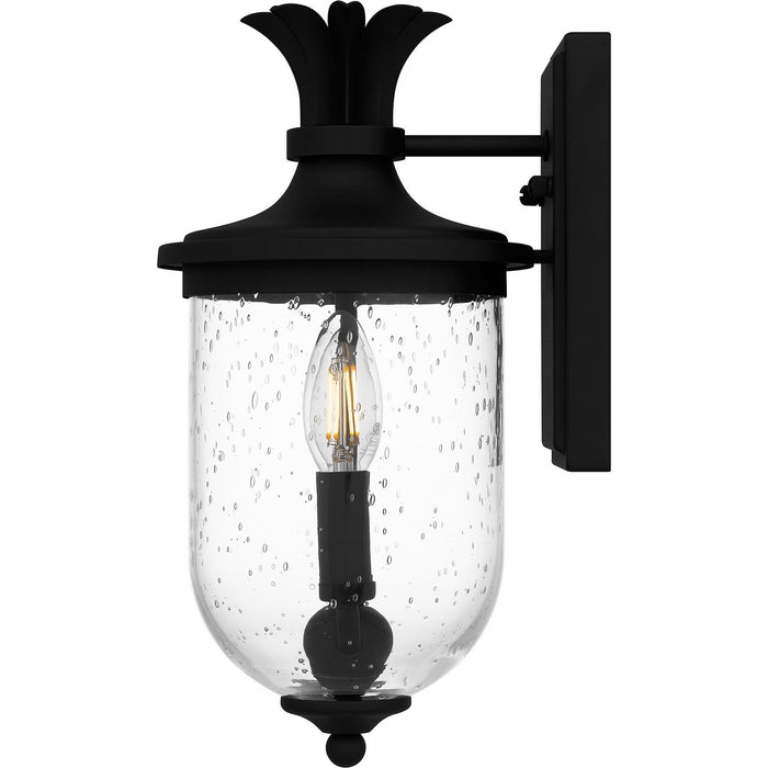 Quoizel HVN8406EK Two Light Outdoor Wall Mount, Earth Black
