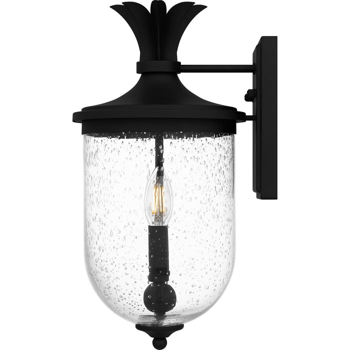 Quoizel HVN8408EK Two Light Outdoor Wall Mount, Earth Black