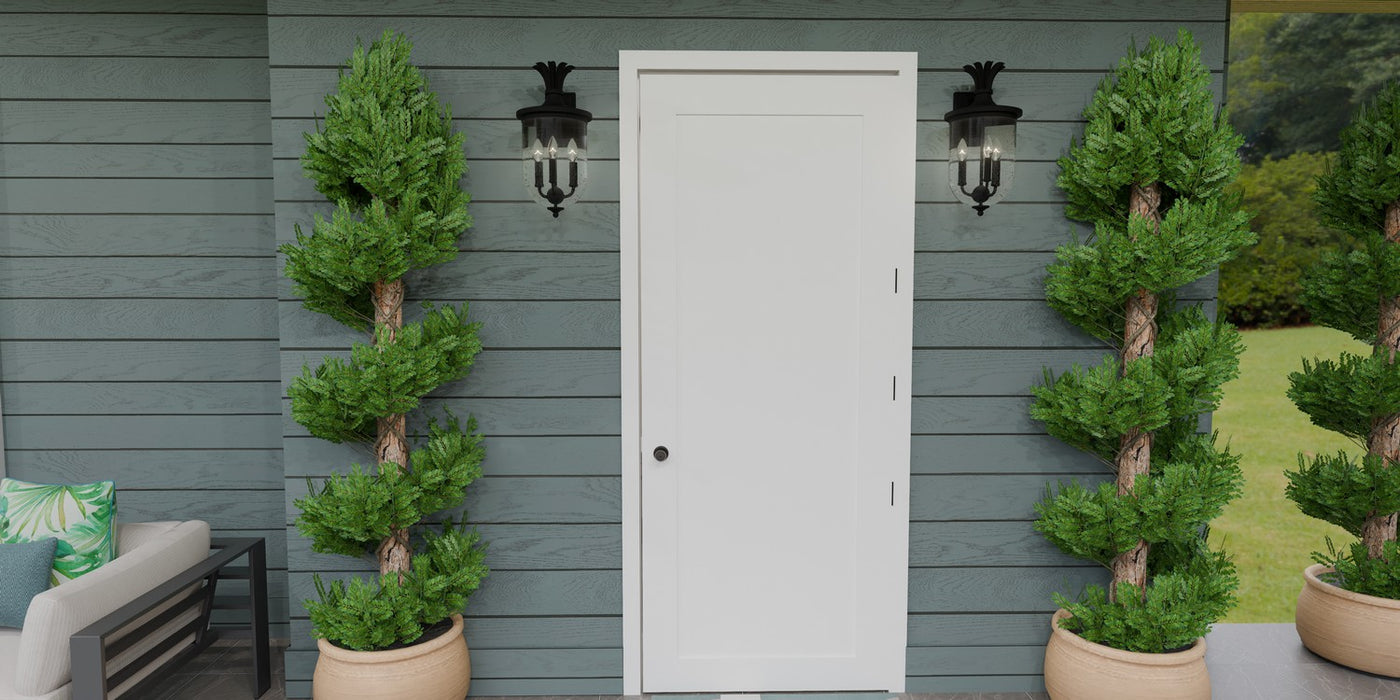 Quoizel HVN8410EK Three Light Outdoor Wall Mount, Earth Black