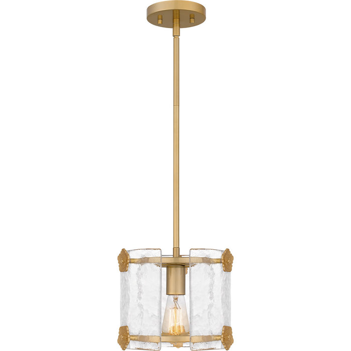 Quoizel JOL1509LG One Light Mini Pendant, Light Gold