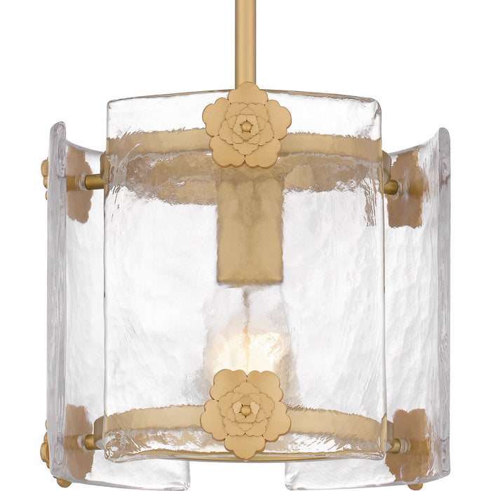 Quoizel JOL1509LG One Light Mini Pendant, Light Gold