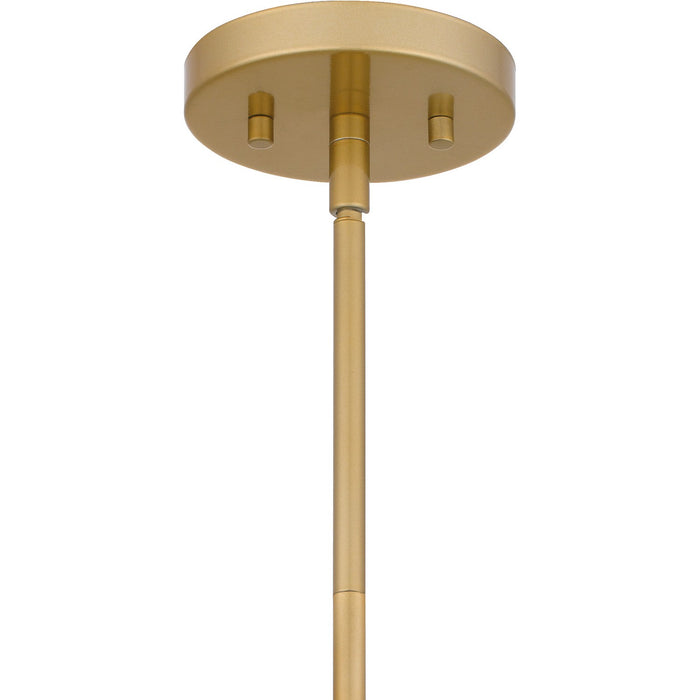 Quoizel JOL1509LG One Light Mini Pendant, Light Gold