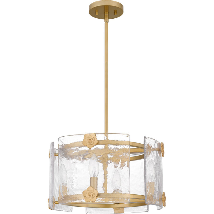 Quoizel JOL2816LG Four Light Pendant, Light Gold