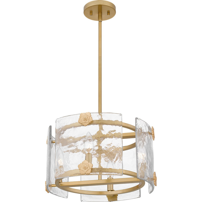 Quoizel JOL2816LG Four Light Pendant, Light Gold