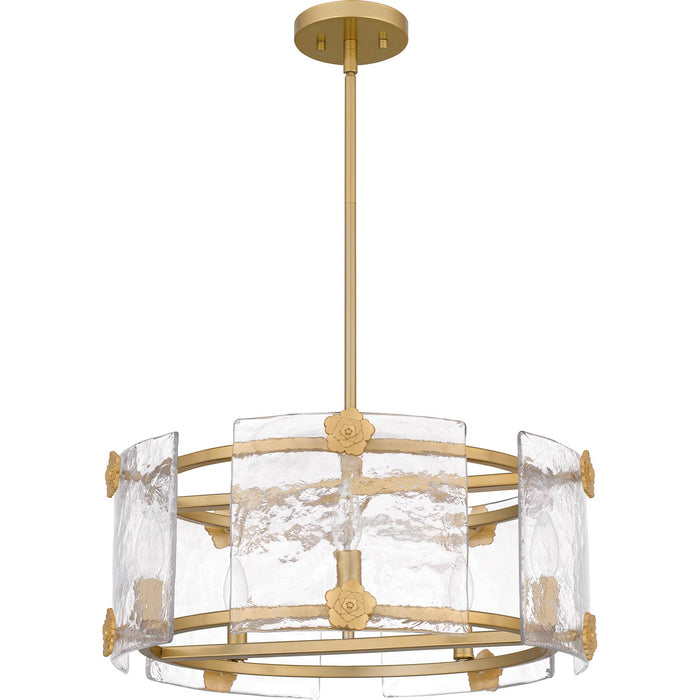 Quoizel JOL2821LG Six Light Pendant, Light Gold