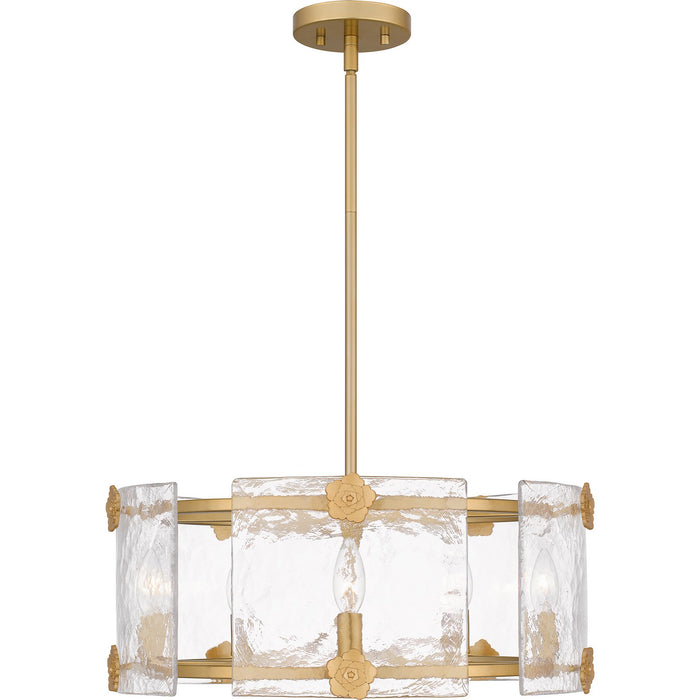 Quoizel JOL2821LG Six Light Pendant, Light Gold