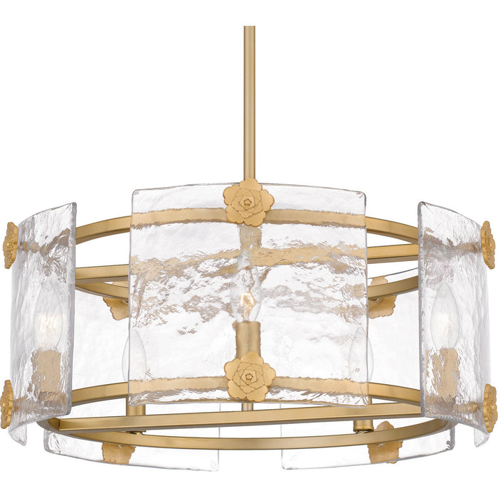 Quoizel JOL2821LG Six Light Pendant, Light Gold