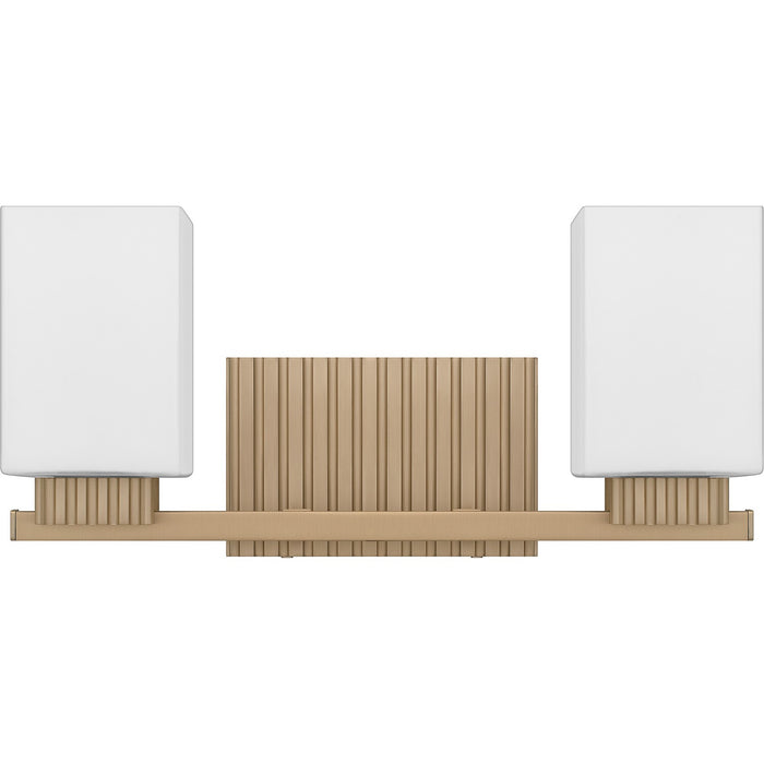 Quoizel JOY8616BGD Two Light Bath, Bronze Gold