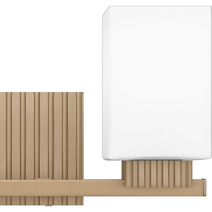 Quoizel JOY8616BGD Two Light Bath, Bronze Gold