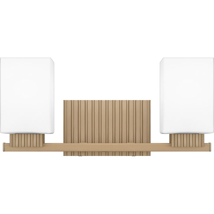 Quoizel JOY8616BGD Two Light Bath, Bronze Gold