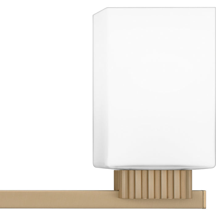Quoizel JOY8623BGD Three Light Bath, Bronze Gold