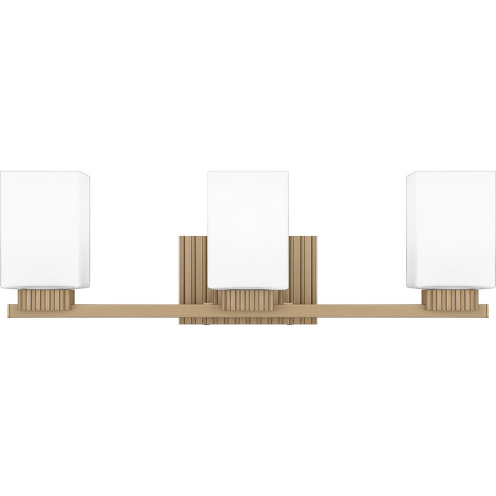 Quoizel JOY8623BGD Three Light Bath, Bronze Gold