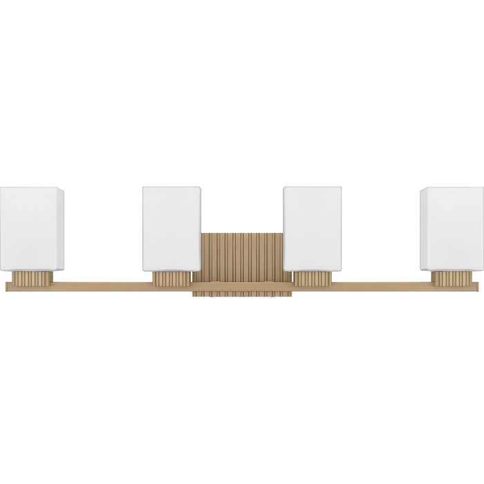 Quoizel JOY8632BGD Four Light Bath, Bronze Gold