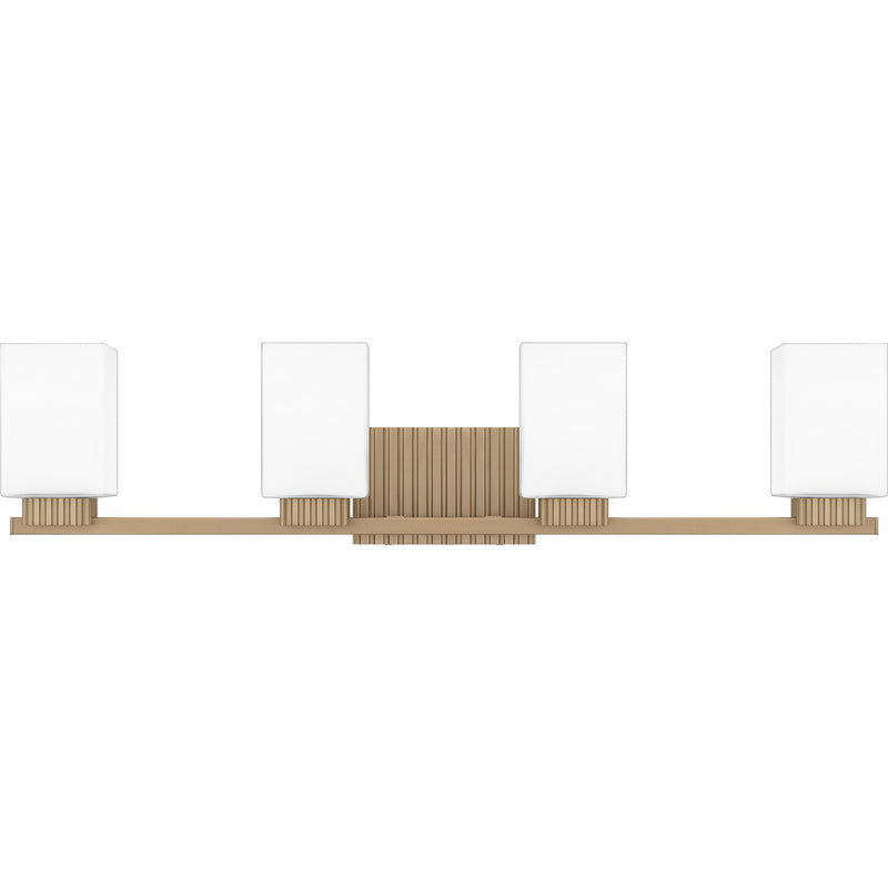 Quoizel JOY8632BGD Four Light Bath, Bronze Gold