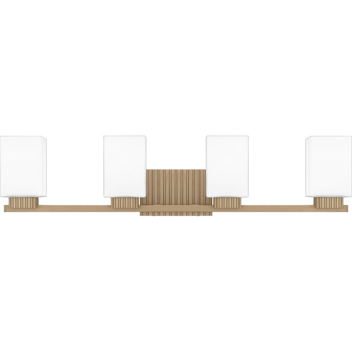 Quoizel JOY8632BGD Four Light Bath, Bronze Gold