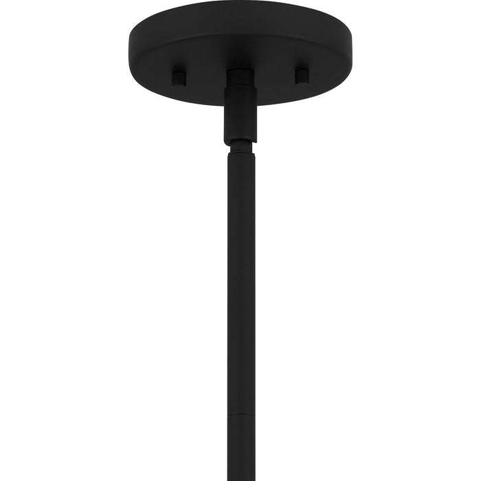 Quoizel LCY5025MBK Five Light Chandelier, Matte Black