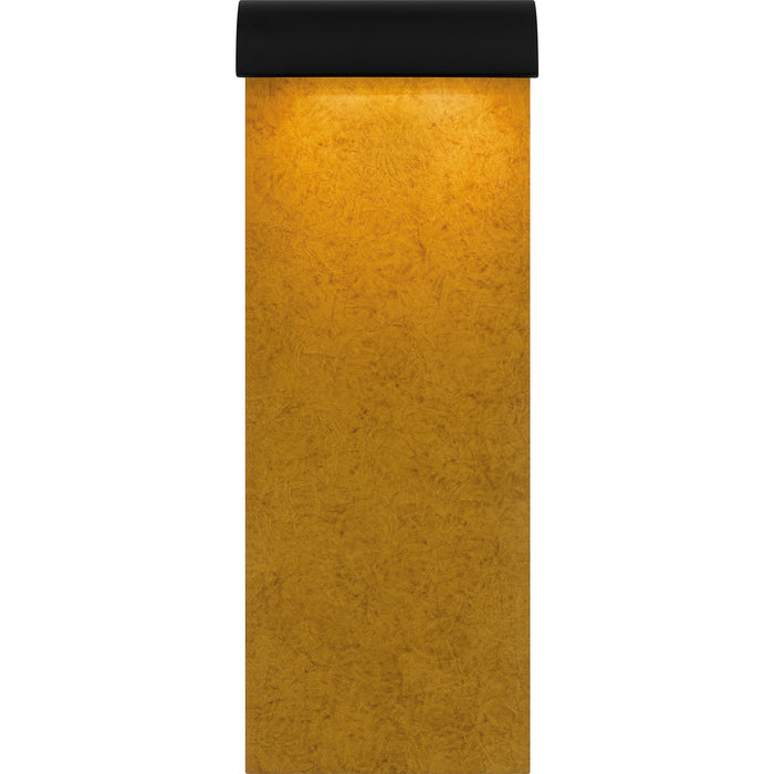 Quoizel LNR8406MBK LED Outdoor Wall Mount, Matte Black