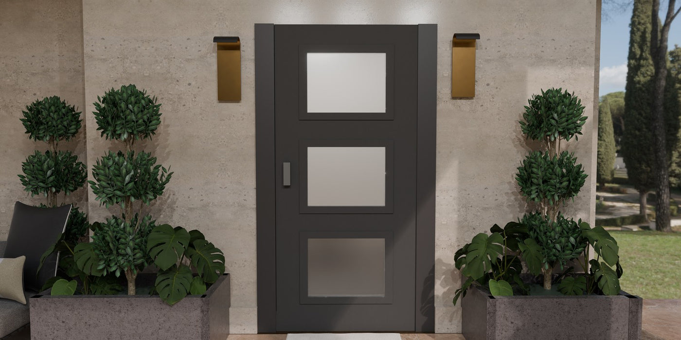 Quoizel LNR8406MBK LED Outdoor Wall Mount, Matte Black
