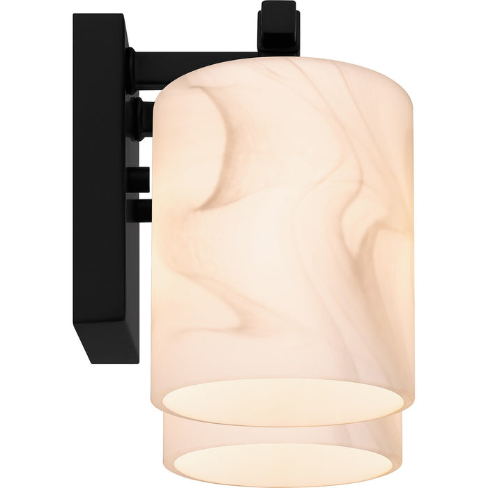 Quoizel MTH8615MBK Two Light Bath, Matte Black